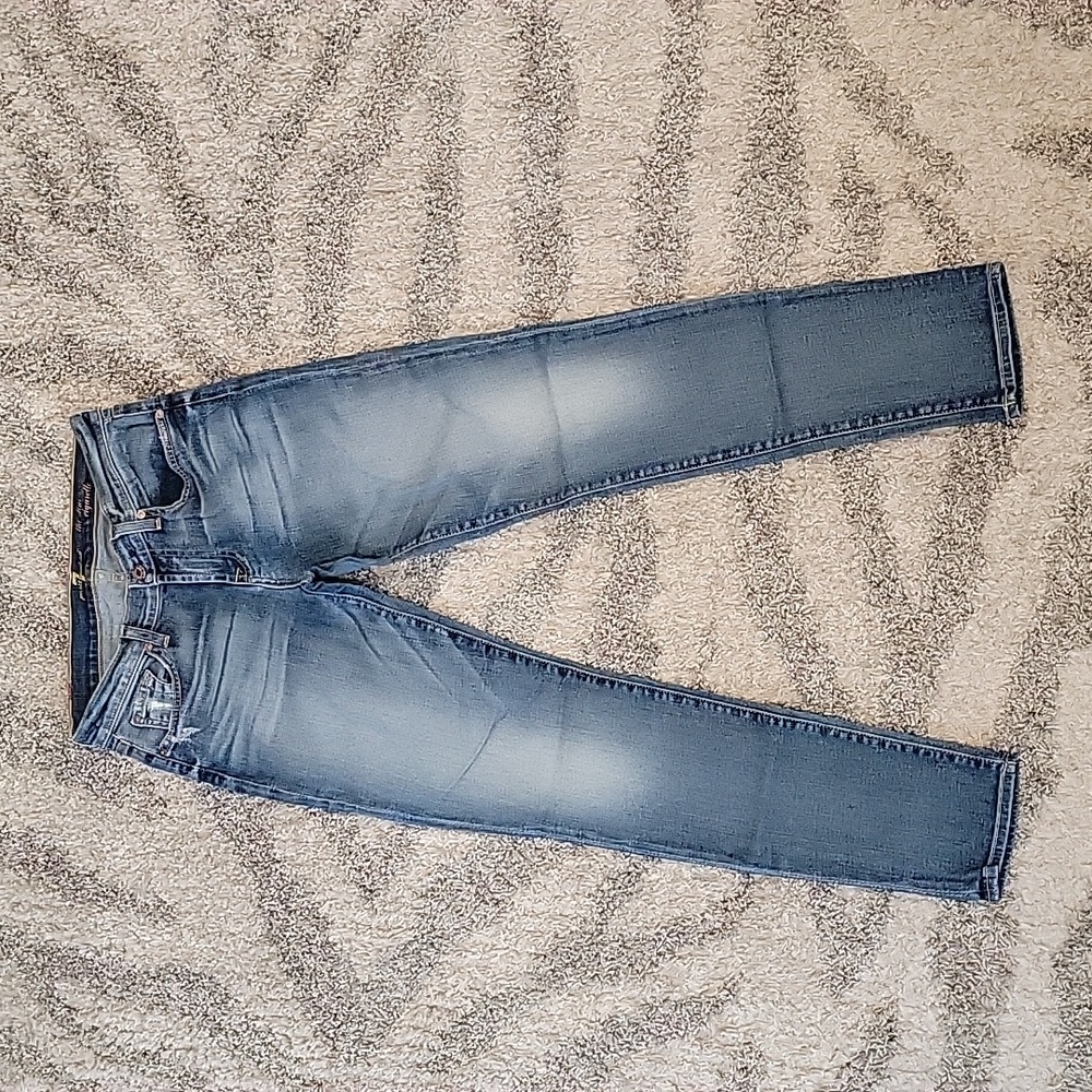 7 For All Mankind Slim Cigarette Jeans, Size 28